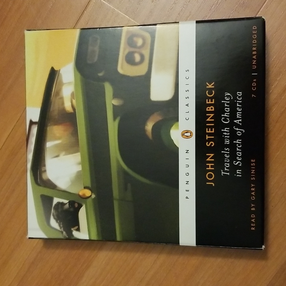 John Steinbeck Travels with Charley in Search of America Unabridged Book on CD